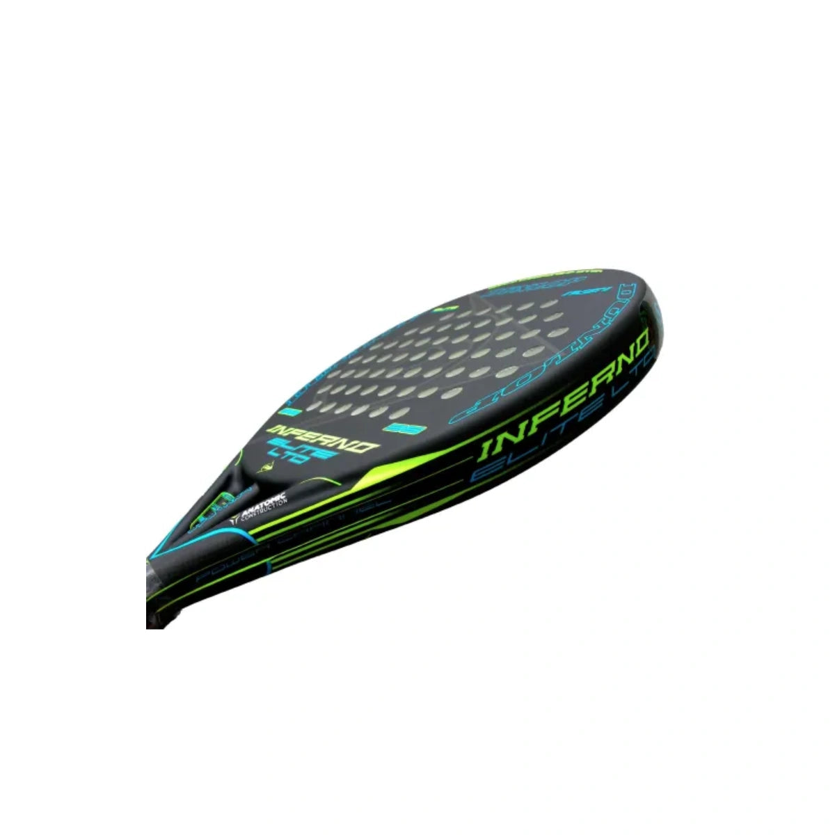Dunlop Inferno Elite Ltd Yellow Blue Padel Racket